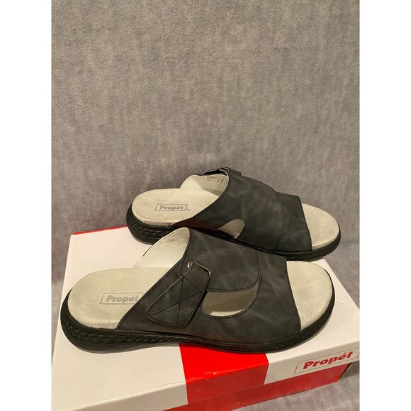 Propet Womens Travel Activ Sedona Slide Sandals Sz 12 W(D) BRAND NEW IN BOX. - Picture 1 of 8